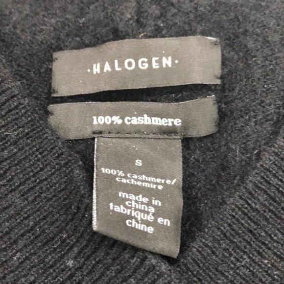 Halogen V-Neck Cashmere Sweater - Picture 3 of 4